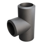 Butt-Weld Fitting, Kohlenstoffstahl, ASME B16.9, T-Stück, 1 1/4"/1 1/4", A-234 WPB