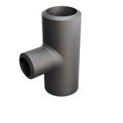 Butt-Weld Fitting, Carbon, ASME B16.9, Tee, 1 1/2"/1", A-234 WPB