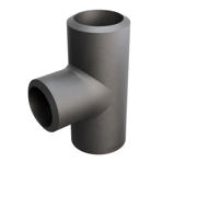 Butt-Weld Fitting, Kohlenstoffstahl, ASME B16.9, T-Stück, 1 1/2"/1 1/4", A-234 WPB