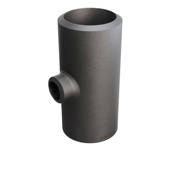 Butt-Weld Fitting, Stal węglowa, ASME B16.9, Trójnik, 2"/3/4", A-234 WPB