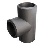 Butt-Weld Fitting, Kohlenstoffstahl, ASME B16.9, T-Stück, 2"/2", A-234 WPB