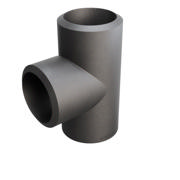 Butt-Weld Fitting, Kohlenstoffstahl, ASME B16.9, T-Stück, 2 1/2"/2 1/2", A-234 WPB