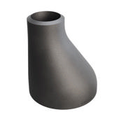Butt-Weld Fitting, Sort, ASME B16.9, Excentrisk reduktion, 2 1/2"/1", A-234 WPB