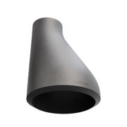 Butt-Weld Fitting, Sort, ASME B16.9, Excentrisk reduktion, 2 1/2"/1", A-234 WPB