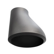 Butt-Weld Fitting, Carbon, ASME B16.9, Eccentric Reducer, 5"/2 1/2", A-234 WPB