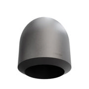 Butt-Weld Fitting, Carbon, ASME B16.9, Cap, 1/2", A-234 WPB