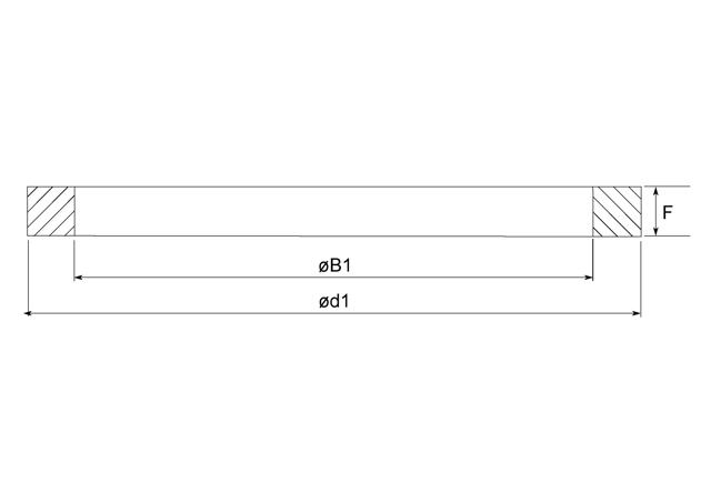 Weld-on plate collar