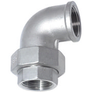 Threaded Fitting, Edelstahl, ISO 4144, Winkelverschraubung, 3/8", AISI316