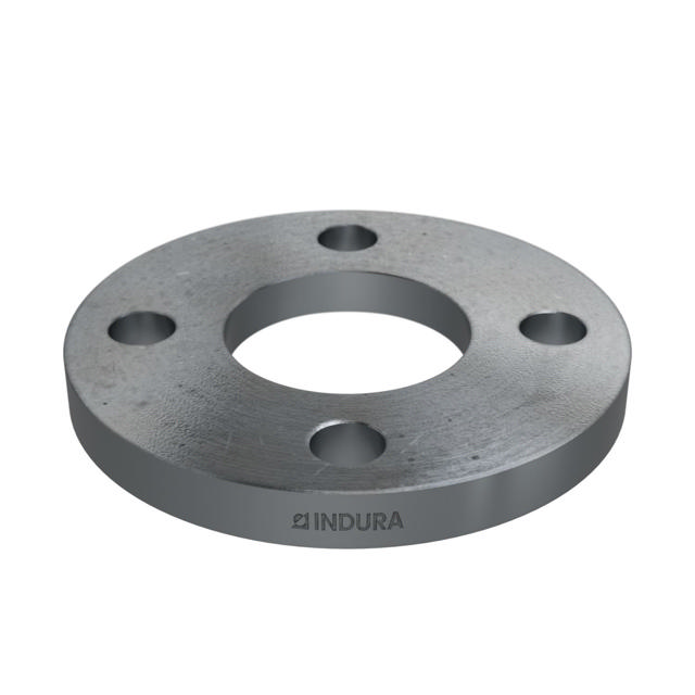 Flanges, HDG, Carbon, EN 1092-1, Loose plate flange, T:02, PN16, A, DN40, 40,0, S235JR, 1.0038,