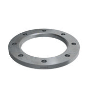 Flanges, HDG, Sort, EN 1092-1, Løsflange, T:02, PN16, A, DN150, 150,0, S235JR, 1.0038,