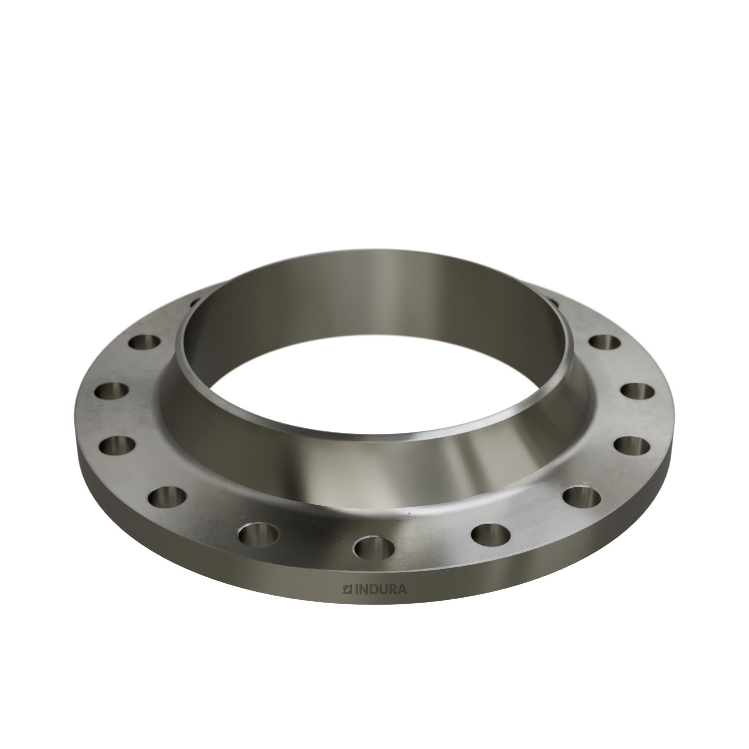 Weld-neck flange, EN 1092-1, T:11, PN25, DN400, AISI316L, INDURA