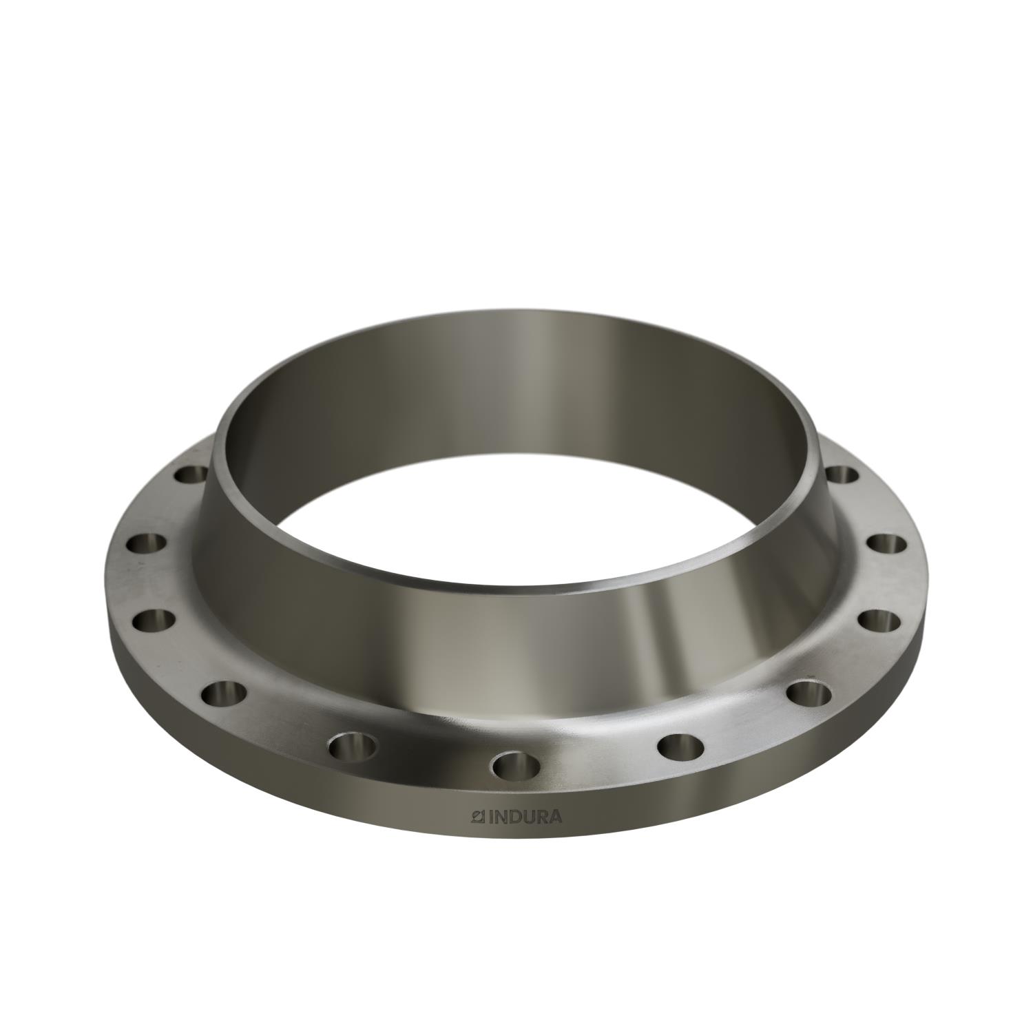 Welding neck flange, ASME B16.5, Sch. Std., 150 lbs, 18", AISI304L, INDURA