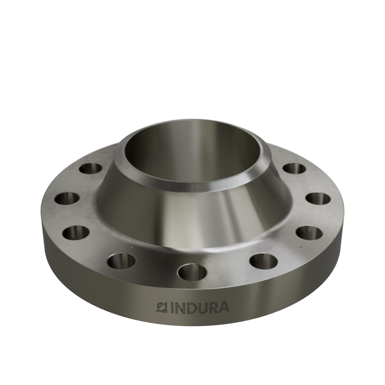 Weld-neck flange, EN 1092-1, T:11, PN160, DN200, AISI321, INDURA