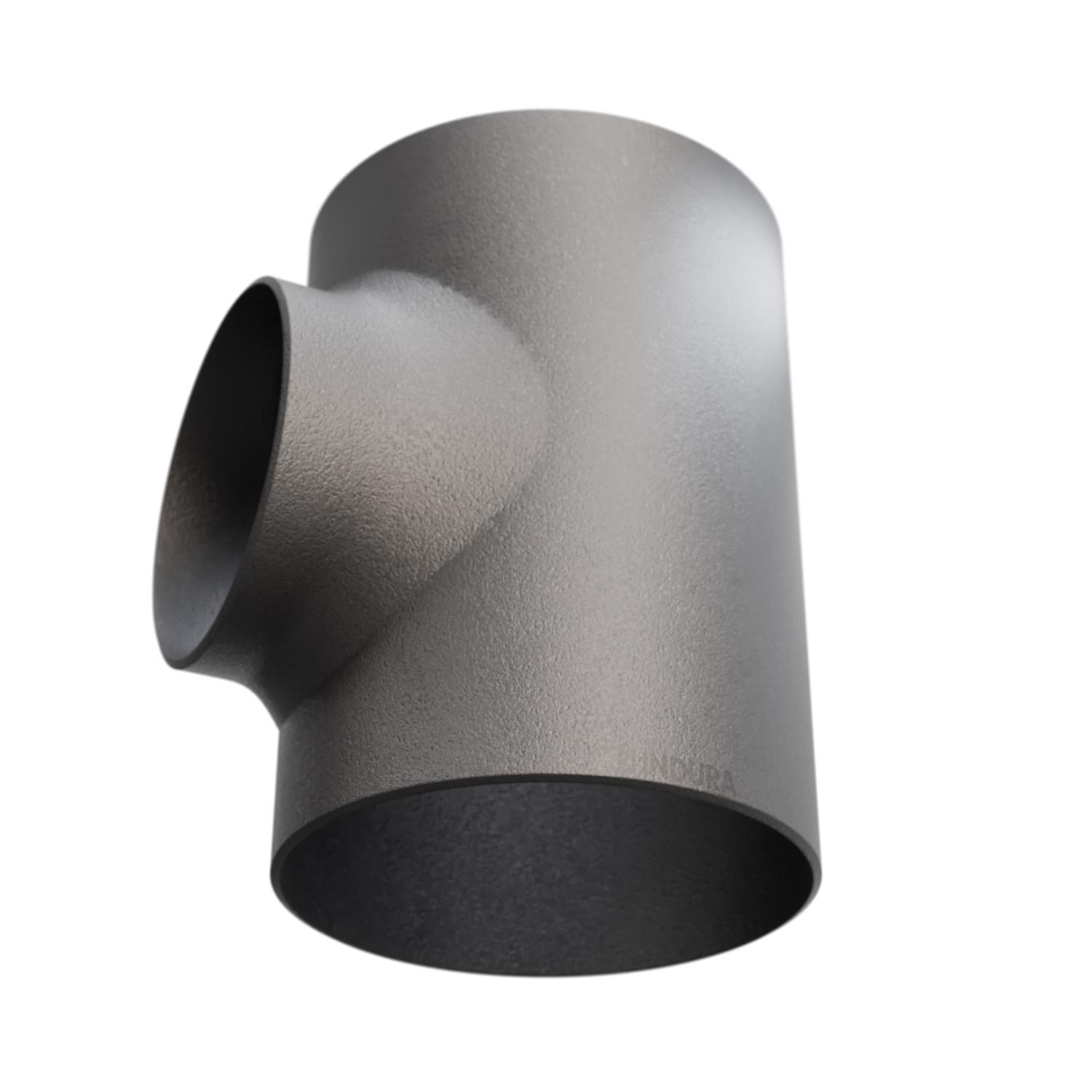 Tee, ASME B16.9, Sch. Std., 24"x18", A-234 WPB, INDURA