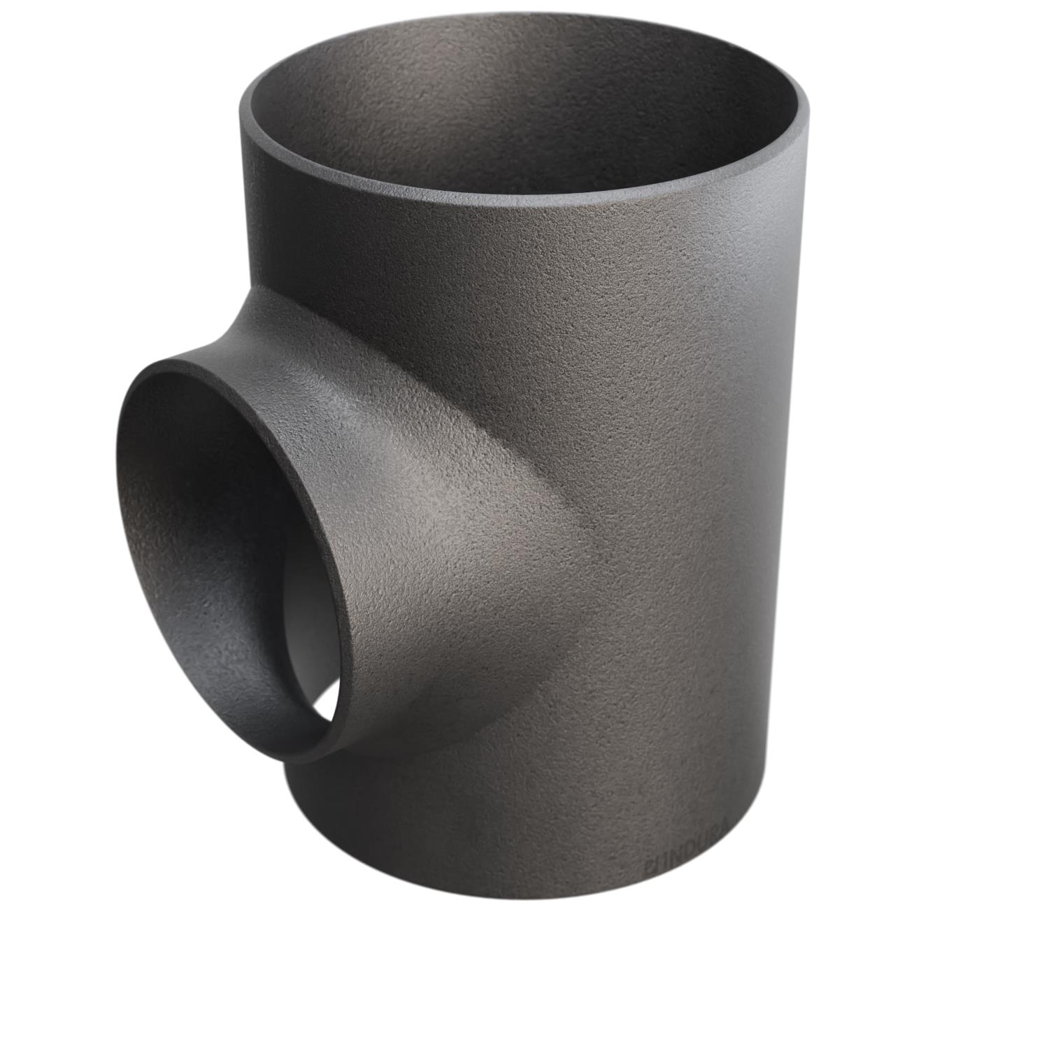 Tee, ASME B16.9, Sch. XS, 24"x18", A-234 WPB, INDURA